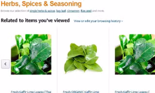 Lá chanh được bán giá gần 7 USD/1 oz tại amazon.com. Ảnh: Lâm Anh