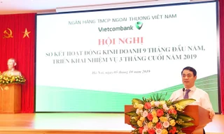 Chủ tịch HĐQT Vietcombank Nghiêm Xuân Thành phát biểu chỉ đạo Hội nghị