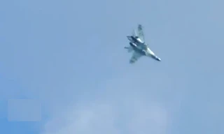 Chiến đấu cơ Ukraine xuất hiện tại Kramatorsk