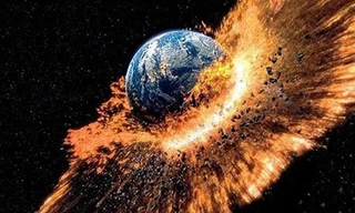 Mô phỏng cảnh Trái Đất bị hủy diệt nếu ngừng quay. Ảnh: Youtube