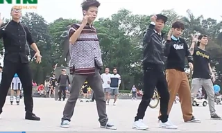 Giới trẻ nhảy popping trên nền nhạc... xẩm