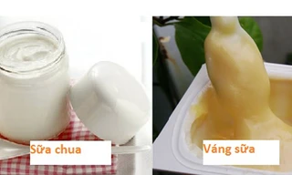 Giá trị dinh dưỡng của sữa chua và váng sữa