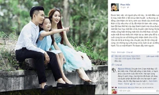 Giữa tâm bão, Phan Hiển thổ lộ chuyện tình cảm với Khánh Thi