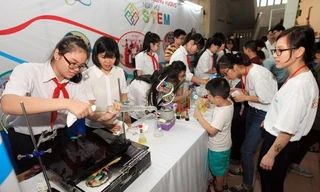 Các ngày hội STEM luôn thu hút đông các em học sinh. Ảnh nguồn: Internet