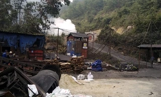 Hiện trường vụ cháy.