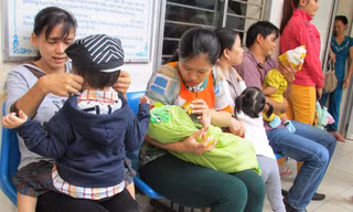 Tiêm vacxin tại Trung tâm y tế dự phòng Đà Nẵng