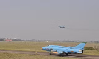 Máy bay tiêm kích bom Su-22M4 của Không quân Việt Nam. Ảnh: Infonet