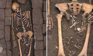 Phát hiện hài cốt của hai mẹ con thời Trung cổ