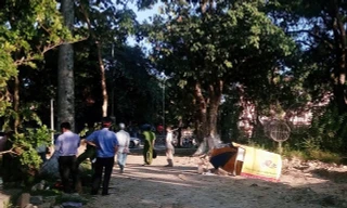 Công viên Lý Tự Trọng nơi ông S. ra ngồi nghỉ sau khi chạy thận nhân tạo và bị tử vong.