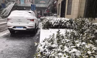 Mưa tuyết trắng xoá nơi U23 Việt Nam đá chung kết