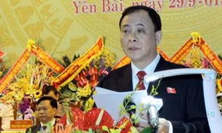 Ông Phạm Duy Cường, Bí thư Tỉnh ủy Yên Bái. (Ảnh: Thế Duyệt/TTXVN)