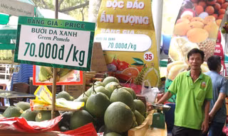 Mứt vỏ bưởi Thái đắt gấp 10 lần bưởi da xanh Việt?