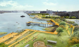 Thành phố Mỹ xây công viên 'hút nước' chống ngập lụt