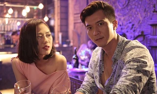 Hà Việt Dũng và Trang Cherry trong 'Ngược chiều nước mắt'.