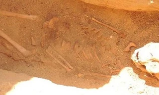 Một trong số rất nhiều xác ướp được tìm thấy tại sa mạc Ai Cập