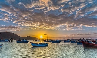 Ninh Chữ đẹp đến mê mẩn khi bình minh ló rạng