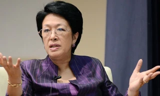 "Không thể tin được Trung Quốc. Họ vu cáo thô thiển coi thường dư luận quốc tế", nguyên Phó Chủ nhiệm Ủy ban Đối ngoại Quốc hội Tôn Nữ Thị Ninh khẳng định. Ảnh: Asiantrendsmonitoring.