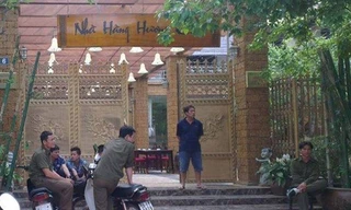 Nhà hàng Hương Cau, nơi ông An làm chủ và tự tử. 