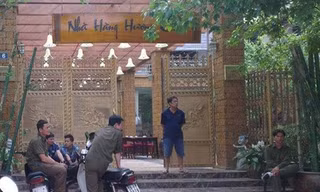 Nhà hàng Hương Cau, nơi ông An làm chủ và tự tử. 