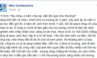 Cô gái bị đòi từng món quà sau 4 năm yêu nhau