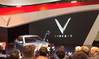 2 mẫu xe hơi của VinFast đã chính thức trình làng tại triển lãm Paris Motor Show.