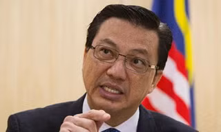 Bộ trưởng Giao thông Vận tải Malaysia Liow Tiong Lai. Ảnh: AP