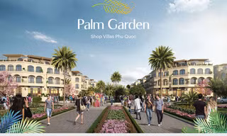 Palm Garden Shop Villas Phu Quoc - Dấu ấn biệt thự phố 2 mặt tiền hoàn toàn mới