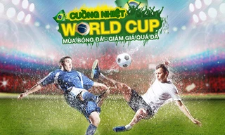Tận hưởng mùa World Cup hoành tráng tại Lazada.vn 