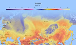 Bản đồ những vùng nóng nhất thế giới