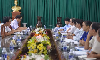 Cuộc làm việc tại huyện Cư M’gar về Chủ Nhật Đỏ 2017