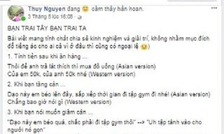 Tranh cãi về quan điểm của cô giáo 9x về khác biệt giữa 'bạn trai tây'