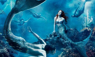 Người cá thường được miêu tả là sinh vật xinh đẹp sống dưới đáy biển, sở hữu giọng hát quyến rũ. Ảnh: alphacoders.com.