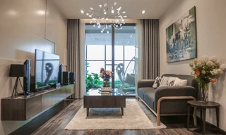 Thiết kế căn hộ đầy hiện đại và phòng khoáng theo phong cách Mỹ