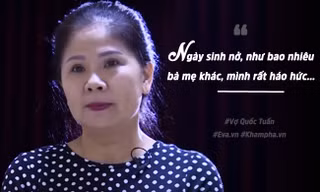 Chị Thúy Minh - bà xã của diễn viên Quốc Tuấn