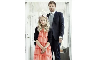 Thea, 12 tuổi, và chú rể Geir 37 tuổi 