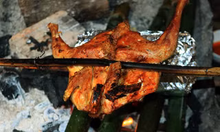 Gà nướng bản Đôn. Ảnh: Vĩnh Hy.