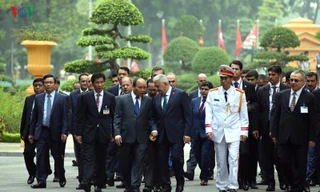[ẢNH] Thủ tướng Thổ Nhĩ Kỳ thăm chính thức Việt Nam