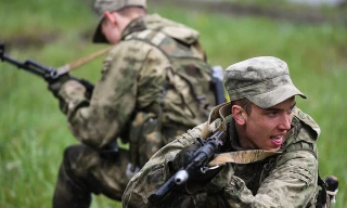 Mục kích màn so tài của lính trinh sát Nga tinh nhuệ