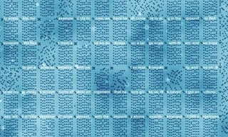 Thiết bị lưu trữ ghi nhớ thông tin lên từng nguyên tử Clo. Ảnh: TU Delft