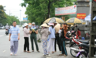 Các chủ nhà trọ tung đủ trò để chèo kéo khách và gây hấn với cá sinh viên tình nguyện. 