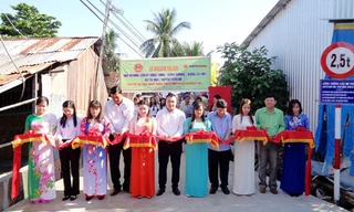 Vietbank tài trợ xây cầu bê tông tại Sóc Trăng