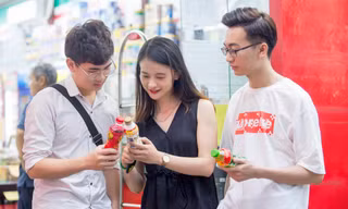 Chương trình khuyến mãi hè của Tân Hiệp Phát đang lôi cuốn các bạn trẻ tham gia