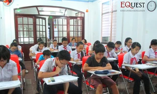 Các thí sinh tại khu vực Đà Nẵng đang tập trung làm bài