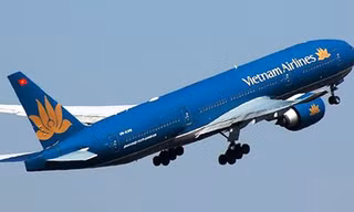 Máy bay Boeing 777 của Vietnam Airlines. 