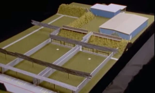 Mô hình sơ đồ trường bắn ngoài trời và trong nhà.