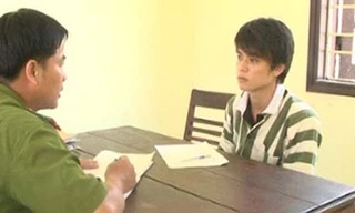 Nguyễn Văn Hòa tại Cơ quan điều tra.