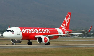 Một máy bay của hãng hàng không AirAsia