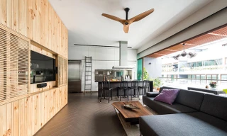 Bên trong căn hộ chung cư có... 3 khu bếp