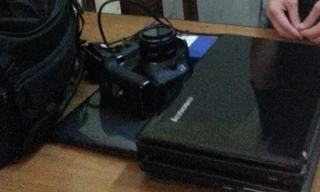 Tang vật vụ trộm. Ảnh: H.V.