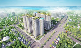 Imperia Sky Garden chính thức mở bán sau khi đã cất nóc 4 tòa căn hộ